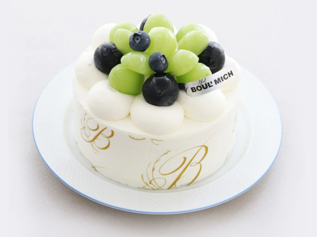 葡萄のショートケーキ